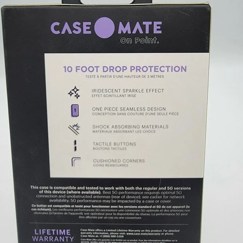 Case-Mate Twinkle Stardust Case For Samsung Galaxy Note 10+ Brand New